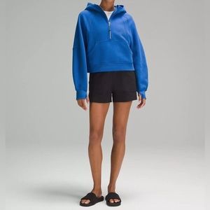 Lululemon Scuba Oversized Half-Zip Hoodie Blazer Blue XS/S Like New